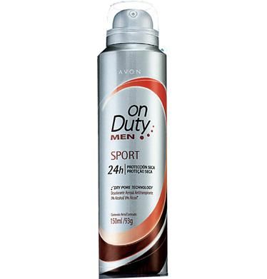 Avon On Duty Men Sport Desodorante Aerosol