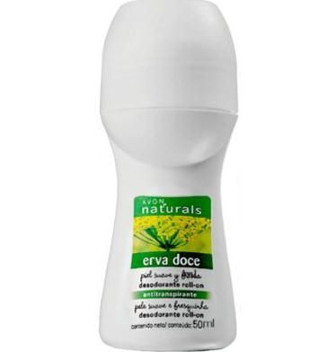 Avon Naturals Erva Doce Desodorante Roll-On