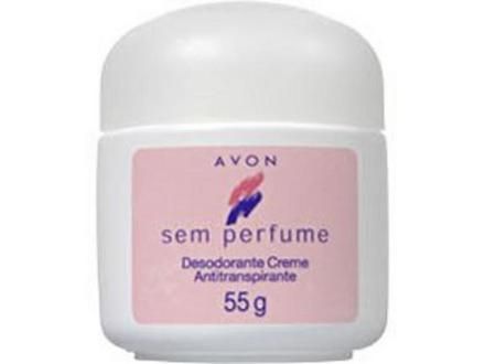 Avon Sem Perfume Desodorante Creme Antitranspirante