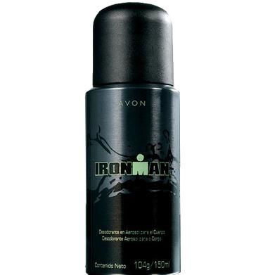 Avon Ironman Desodorante Aerosol para o Corpo