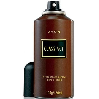 Avon Class Act Desodorante Aerosol para o Corpo